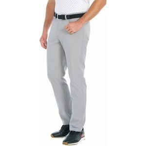 Greg Norman Men's Ultimate 5 Pocket Pants, Grey, 32 X 34 New Golf Performance